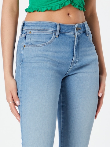 WRANGLER Skinny Džíny – modrá