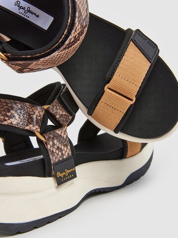 Pepe Jeans Sandals ' VENUS NATURE ' in Brown