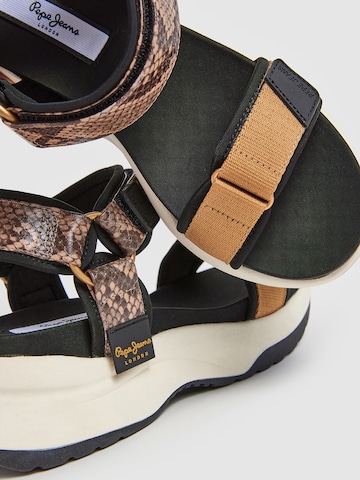 Pepe Jeans Sandals ' VENUS NATURE ' in Brown
