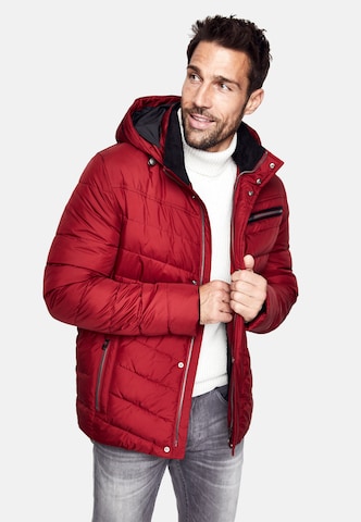 NEW CANADIAN Athletic Jacket in Red: front