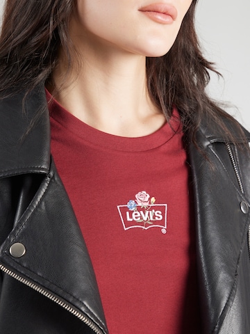 sarkans LEVI'S ® T-Krekls 'THE PERFECT'