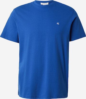 Calvin Klein Jeans Tričko 'CLASSIC' - Modrá: predná strana