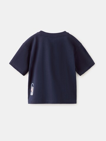 MANGO KIDS Majica 'MGLASS' | modra barva