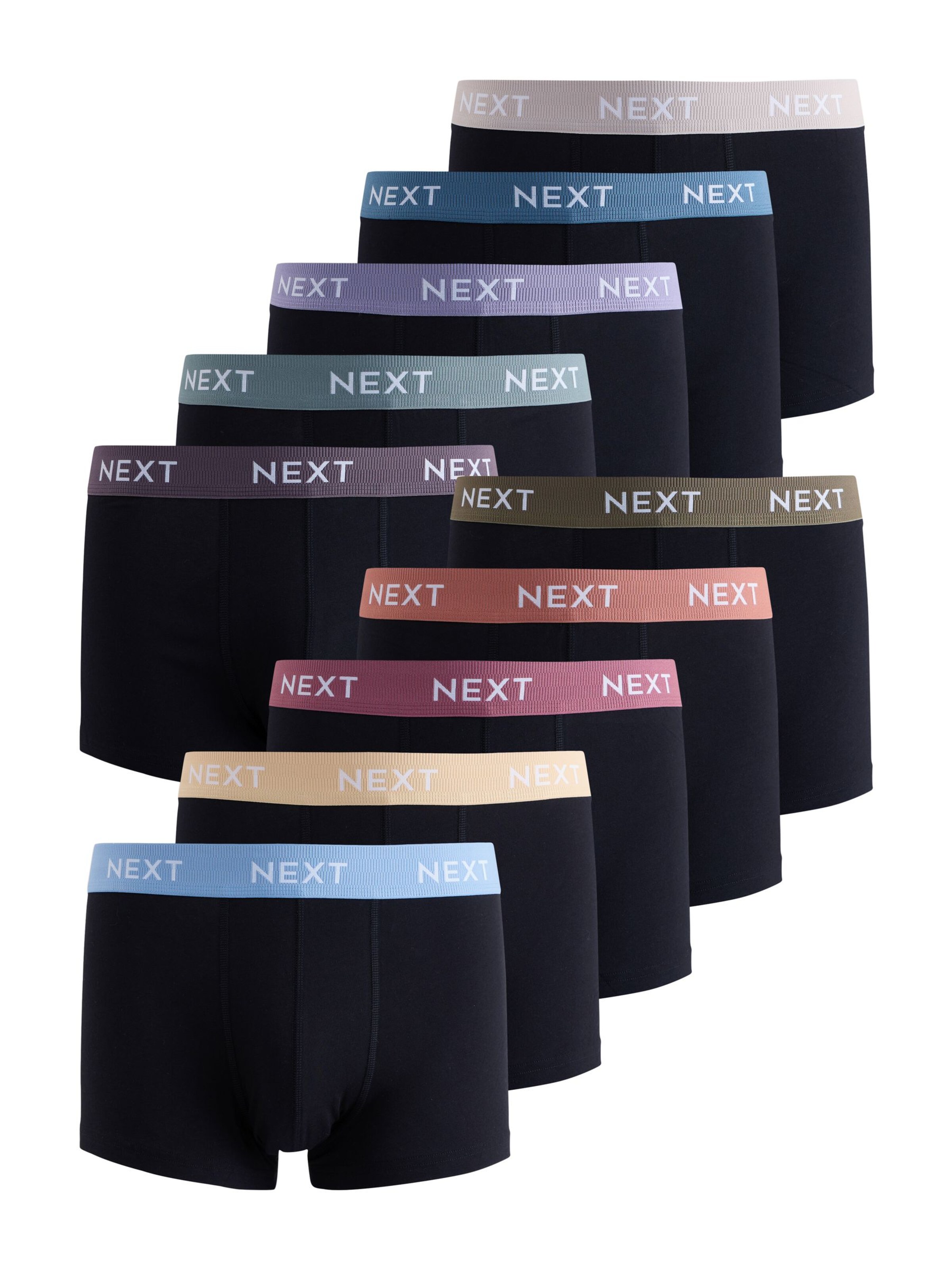 Boxeri de la Next pe negru: față