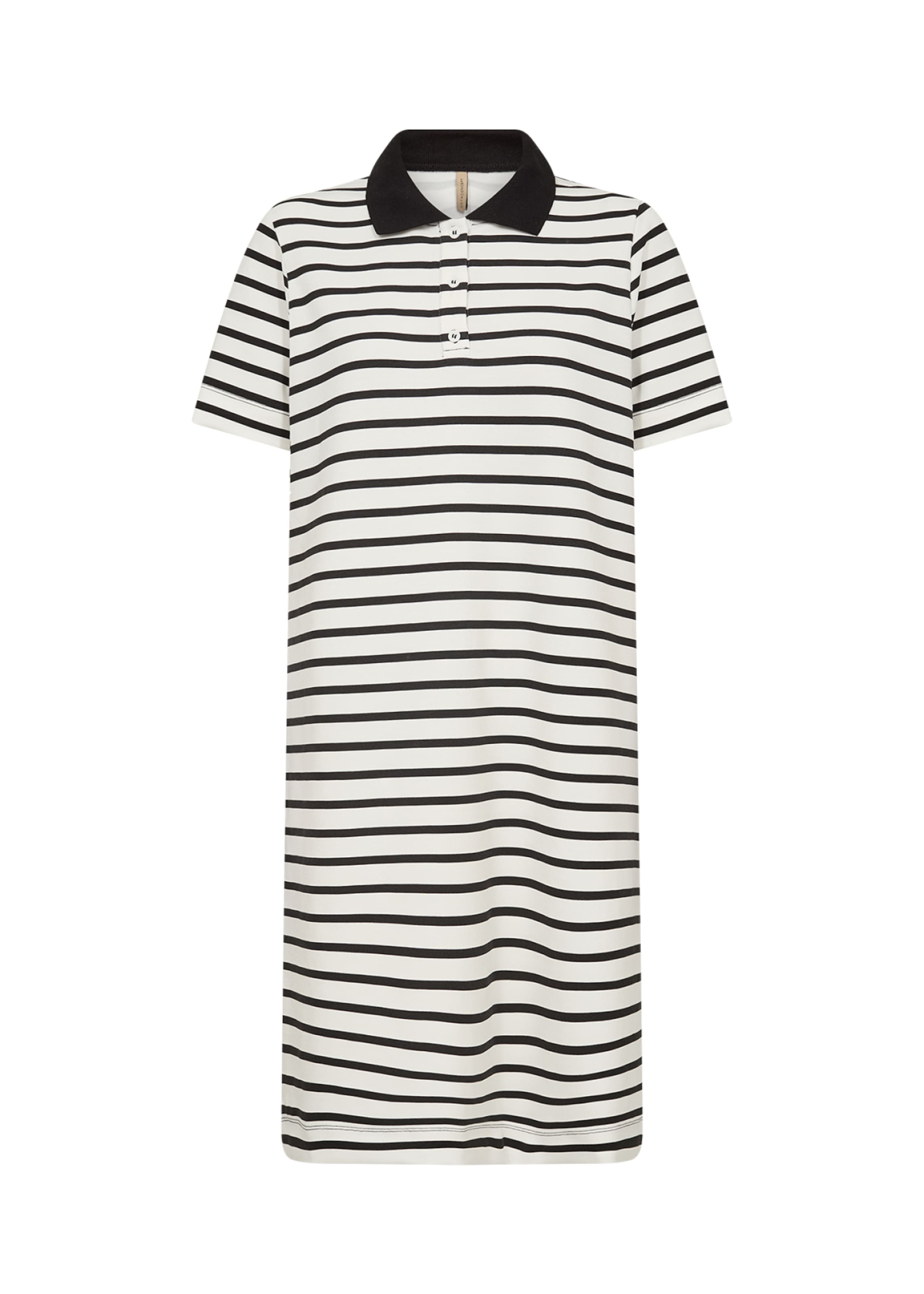 Robe-chemise 'SCBarni' Soyaconcept en noir : devant