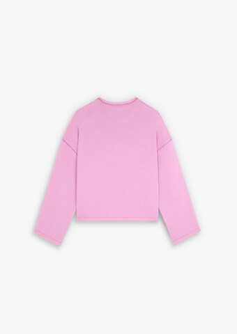 Sweat-shirt 'Palm Label' Scalpers en rose
