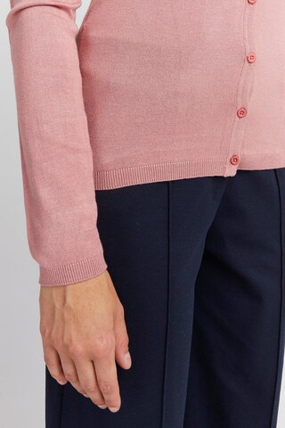 ICHI Strickjacke in Pink