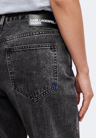 KARL LAGERFELD JEANSregular Traperice - crna boja