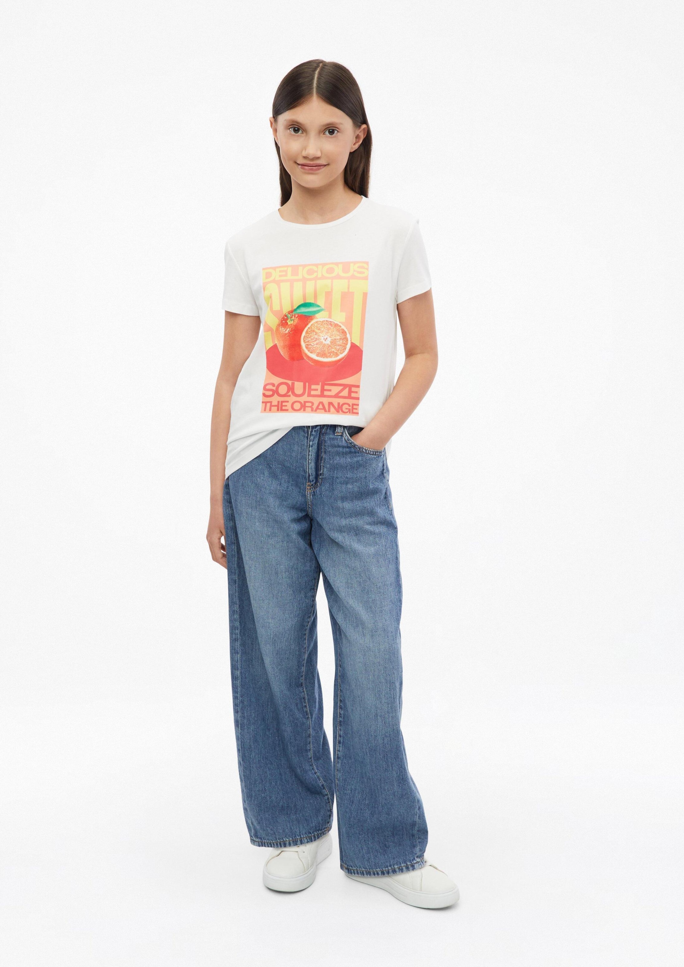 T-Shirt s.Oliver en blanc : devant