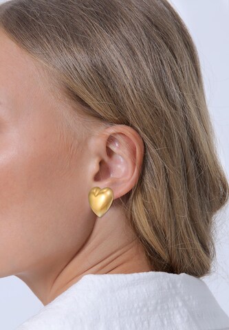 Boucles d'oreilles ELLI en or : devant