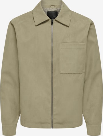 Only & Sons Overgangsjakke 'ONSRICK' i grøn: forside