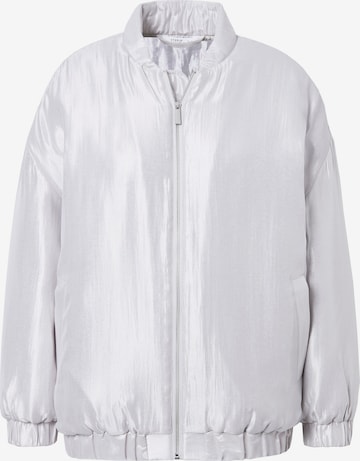 Studio Untold Übergangsjacke in Silber: Vorderseite
