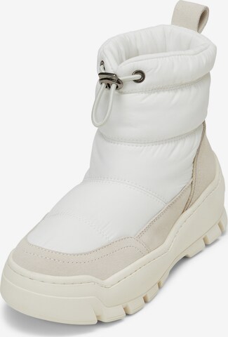 Marc O'Polo Snowboots in Wit: voorkant