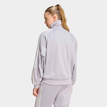 ADIDAS SPORTSWEAR Athletic Zip-Up Hoodie in Purple