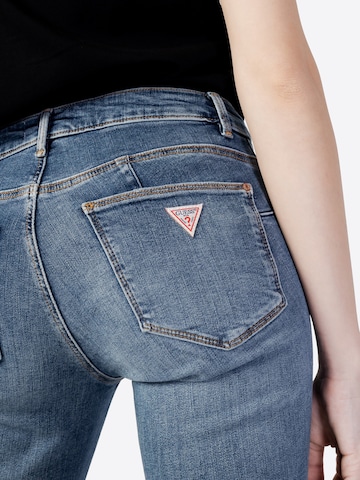 GUESS Skinny Jeans 'CURVE X W2YAJ2D4Q02' in Blauw