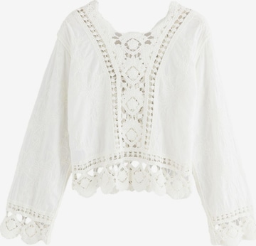 Next Pusero värissä valkoinen: etupuoli