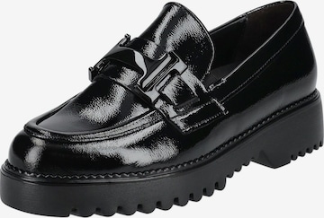 GABOR Classic Flats in Black: front