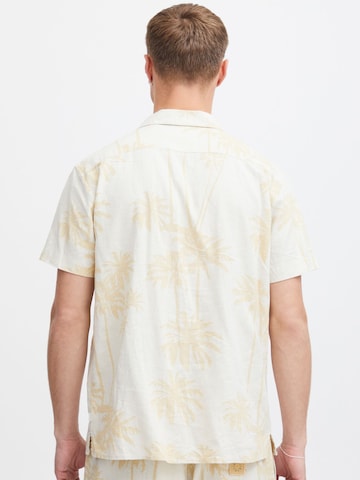 !Solid Comfort fit Button Up Shirt 'valde' in Beige