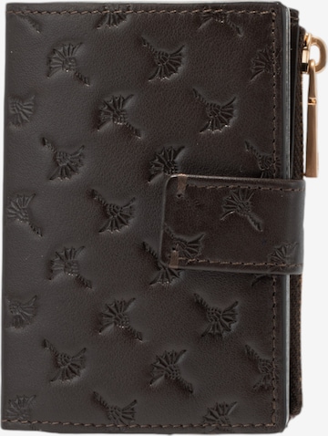 Portamonete 'Leggero Stampa' di JOOP! in marrone: frontale