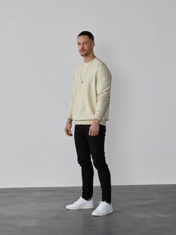 Sweat-shirt 'Torge' DAN FOX APPAREL en beige