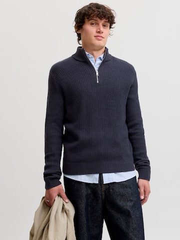 Pull-over JACK & JONES en bleu : devant