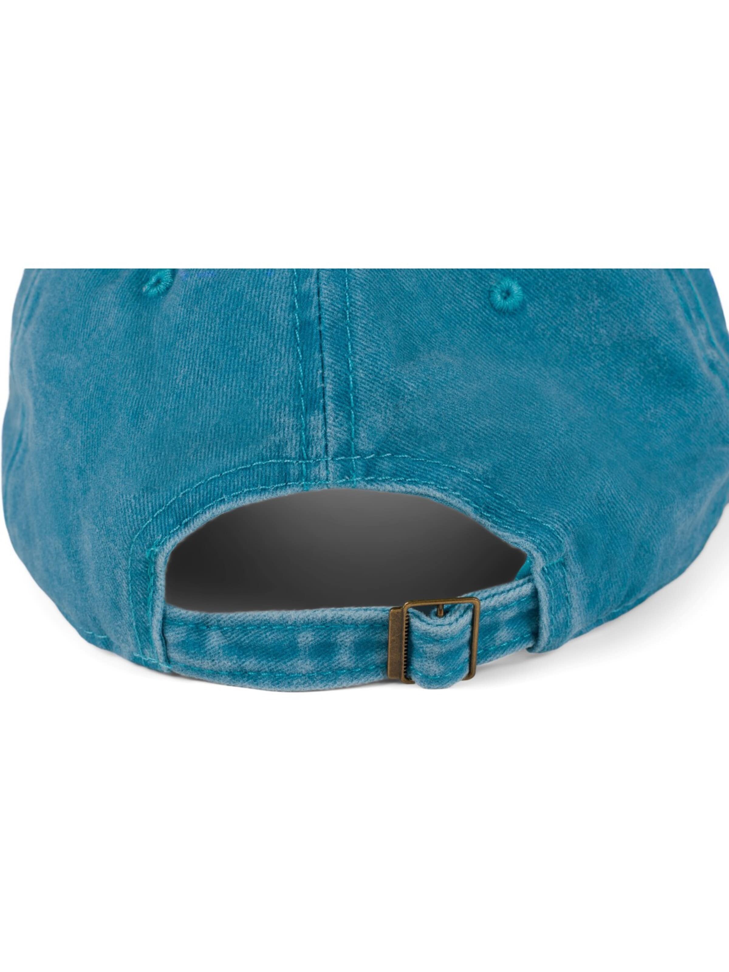 styleBREAKER Cap 'Vintage Baseball Cap Washed Used Look' in Blue