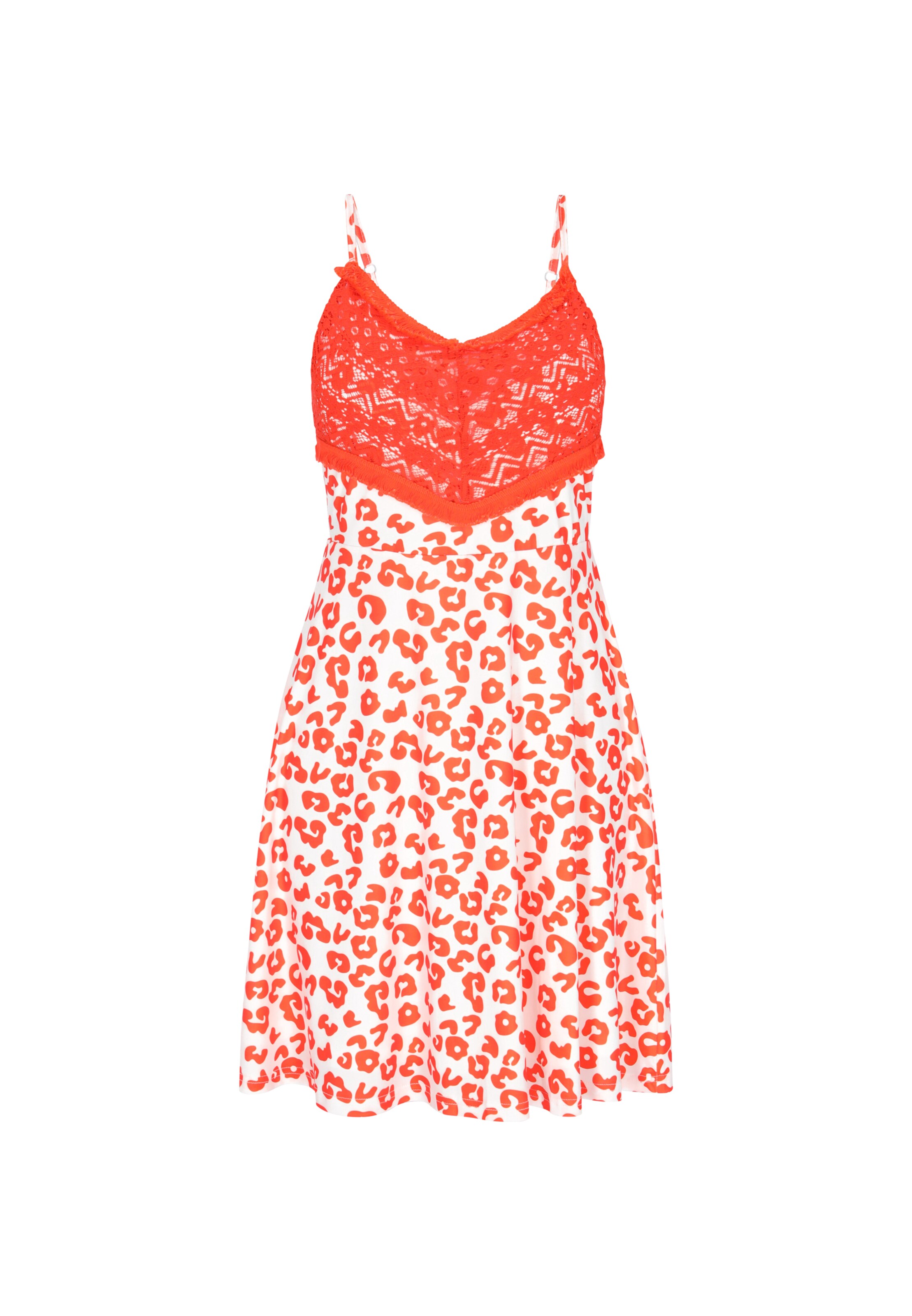 MYMO Jurk in Oranje: voorkant