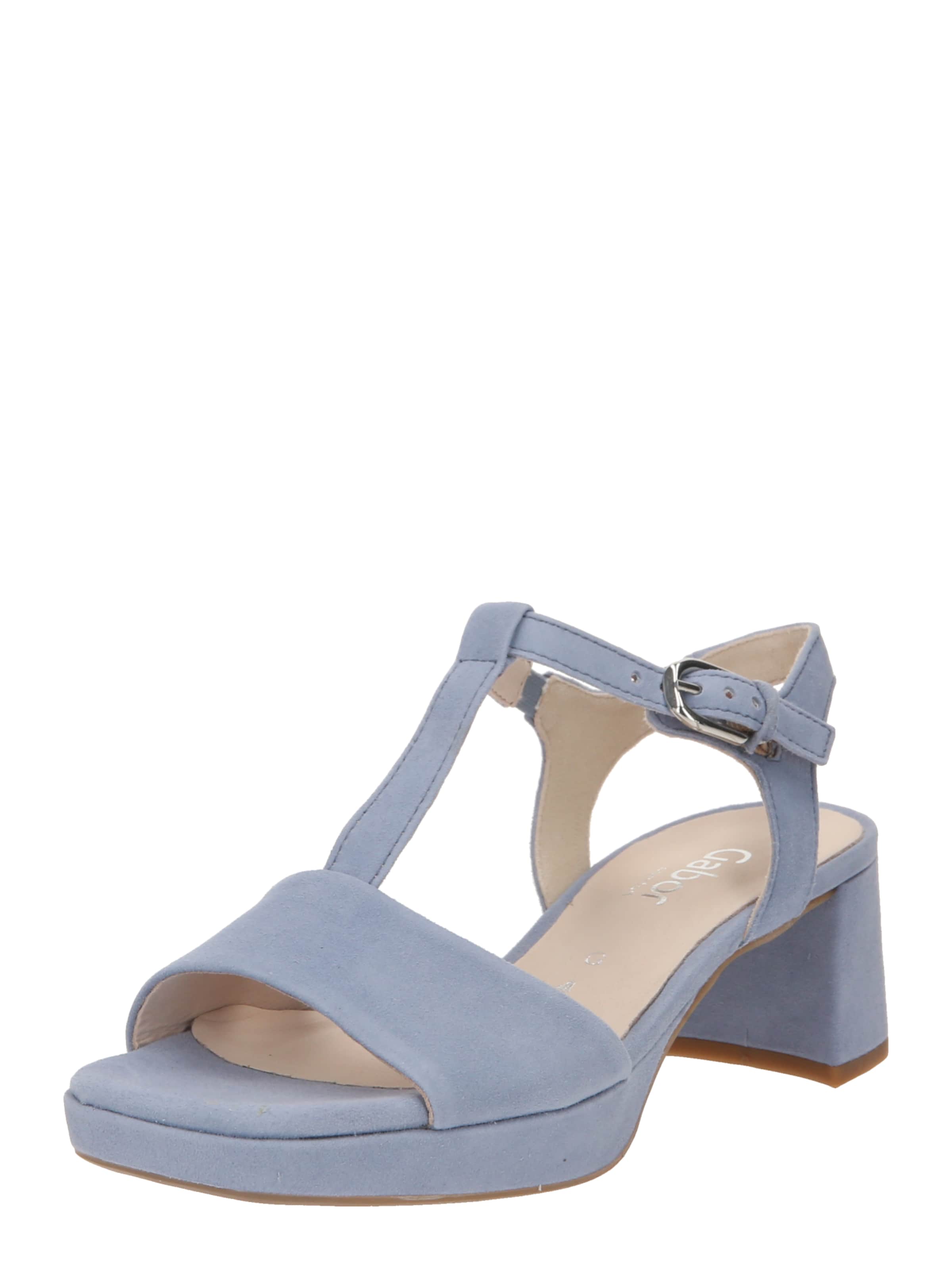 GABOR Sandale in Blau: Vorderseite