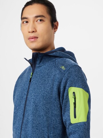 CMP Athletic Fleece Jacket in Blue