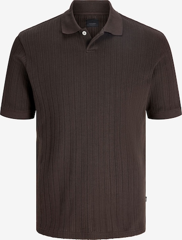 JACK & JONES Poloshirt in Braun: Vorderseite