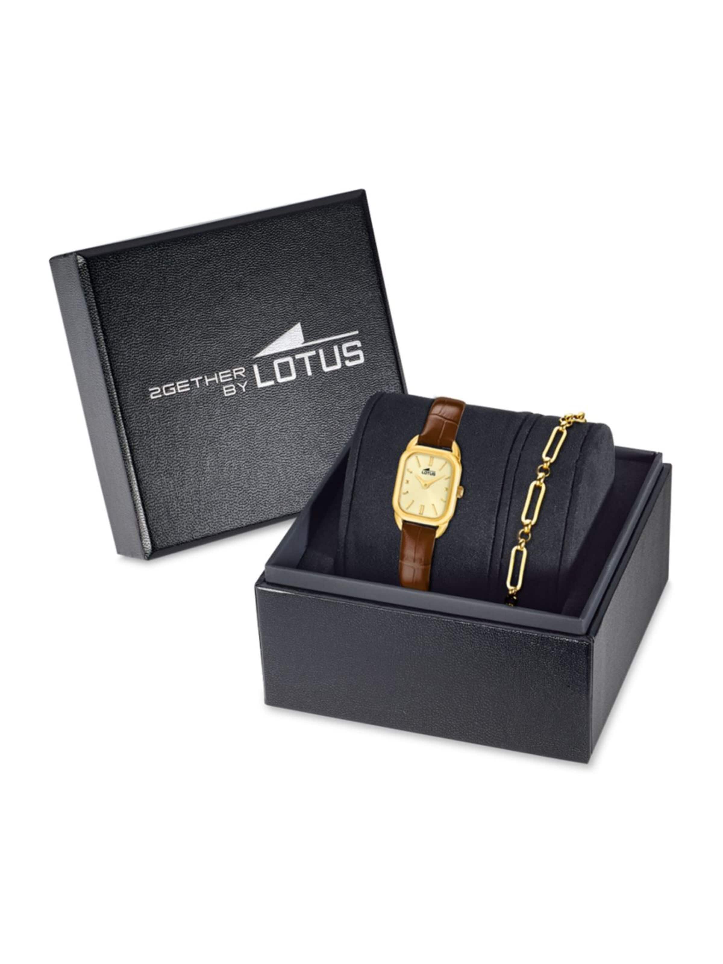 Lotus Analog Watch '2gether' in Brown