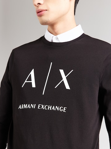 ARMANI EXCHANGE Tričko - Čierna