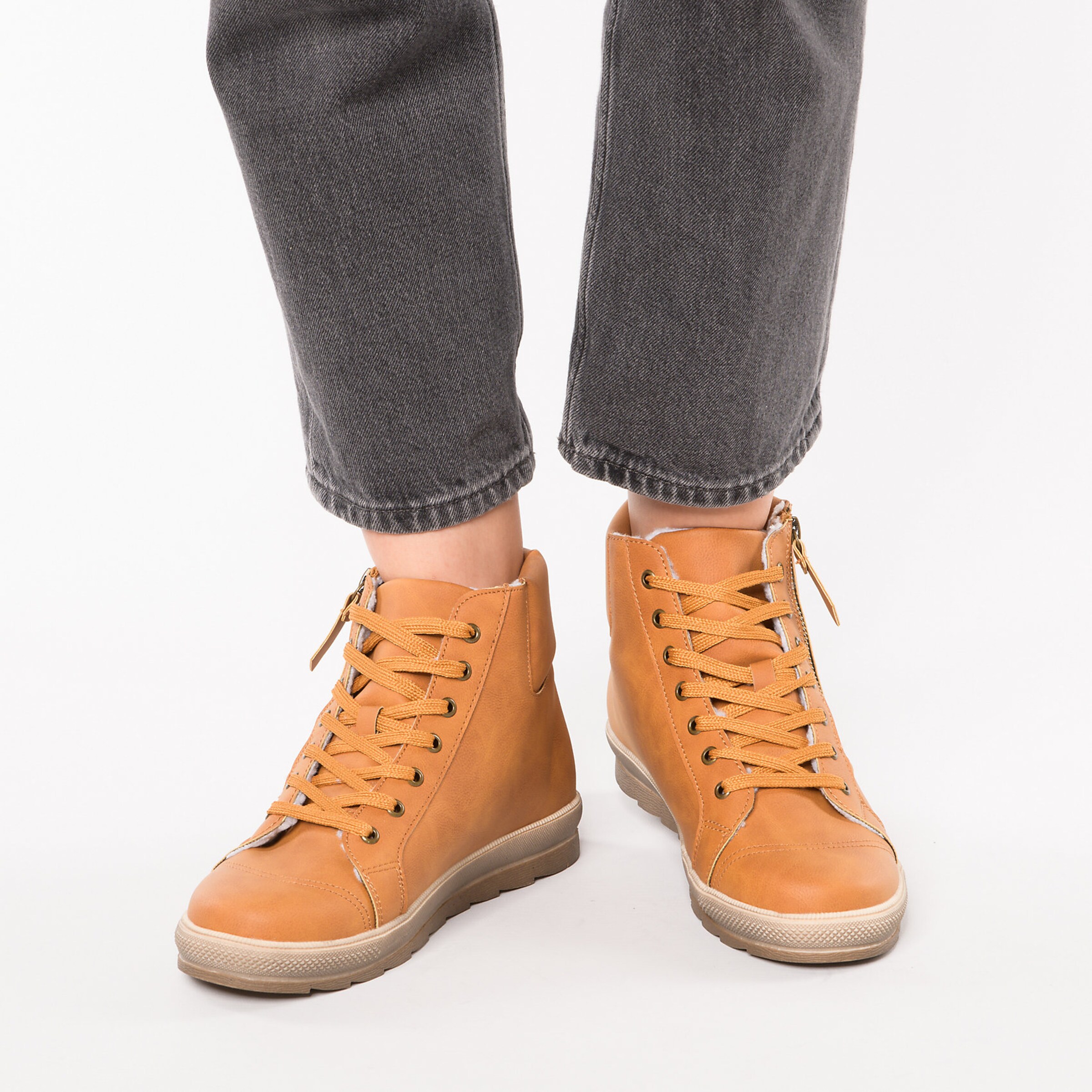 Frauen Stiefeletten Freyling Stiefeletten in Cognac - VJ49768 Frauen Stiefeletten Freyling Stiefeletten in Cognac - VJ49768