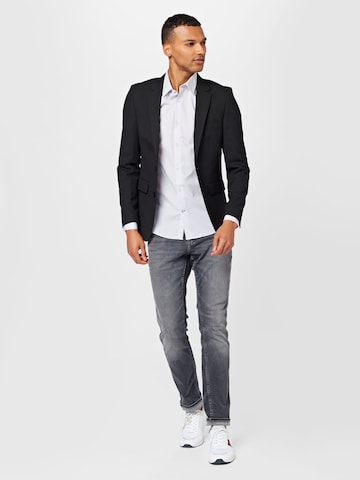 Coupe slim Veste de costume BURTON MENSWEAR LONDON en noir