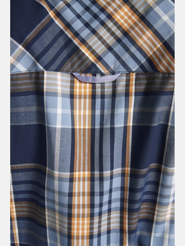 Jan Vanderstorm Comfort fit Button Up Shirt ' Jirka ' in Blue