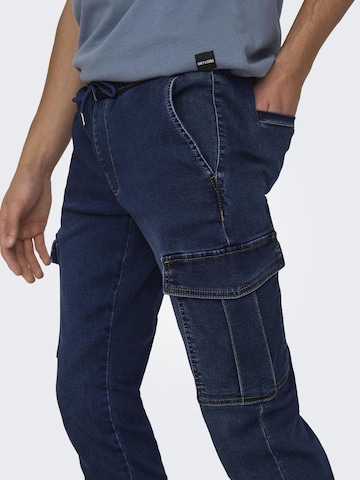Only & Sons Slimfit Jeans 'WEFT' in Blau