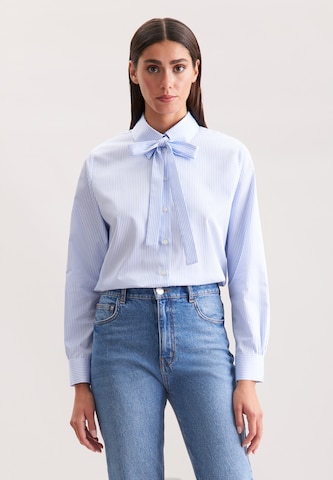 SEIDENSTICKER Blouse in Blauw: voorkant