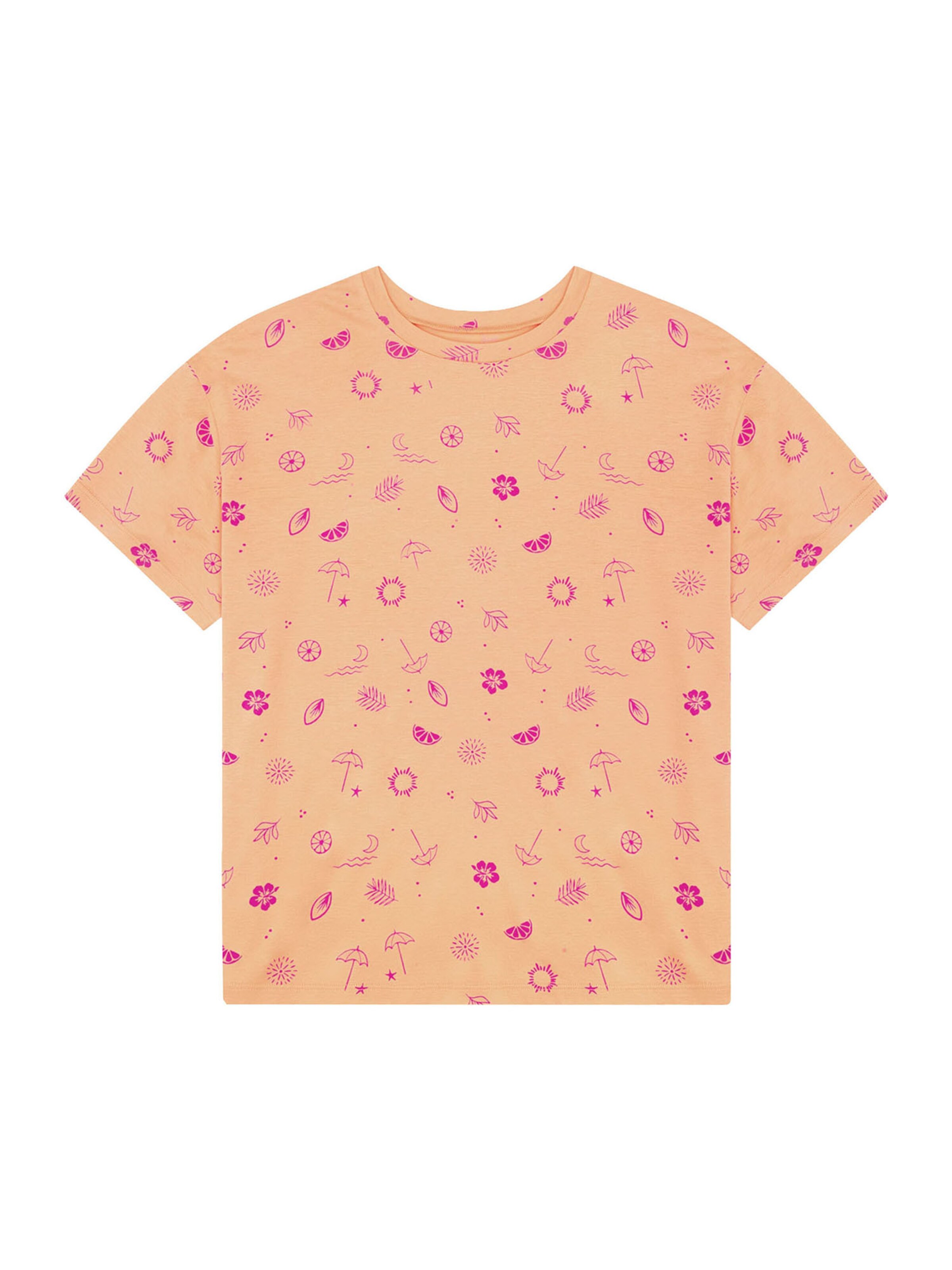 SCHIESSER Pajamas ' Teens Nightwear ' in Orange