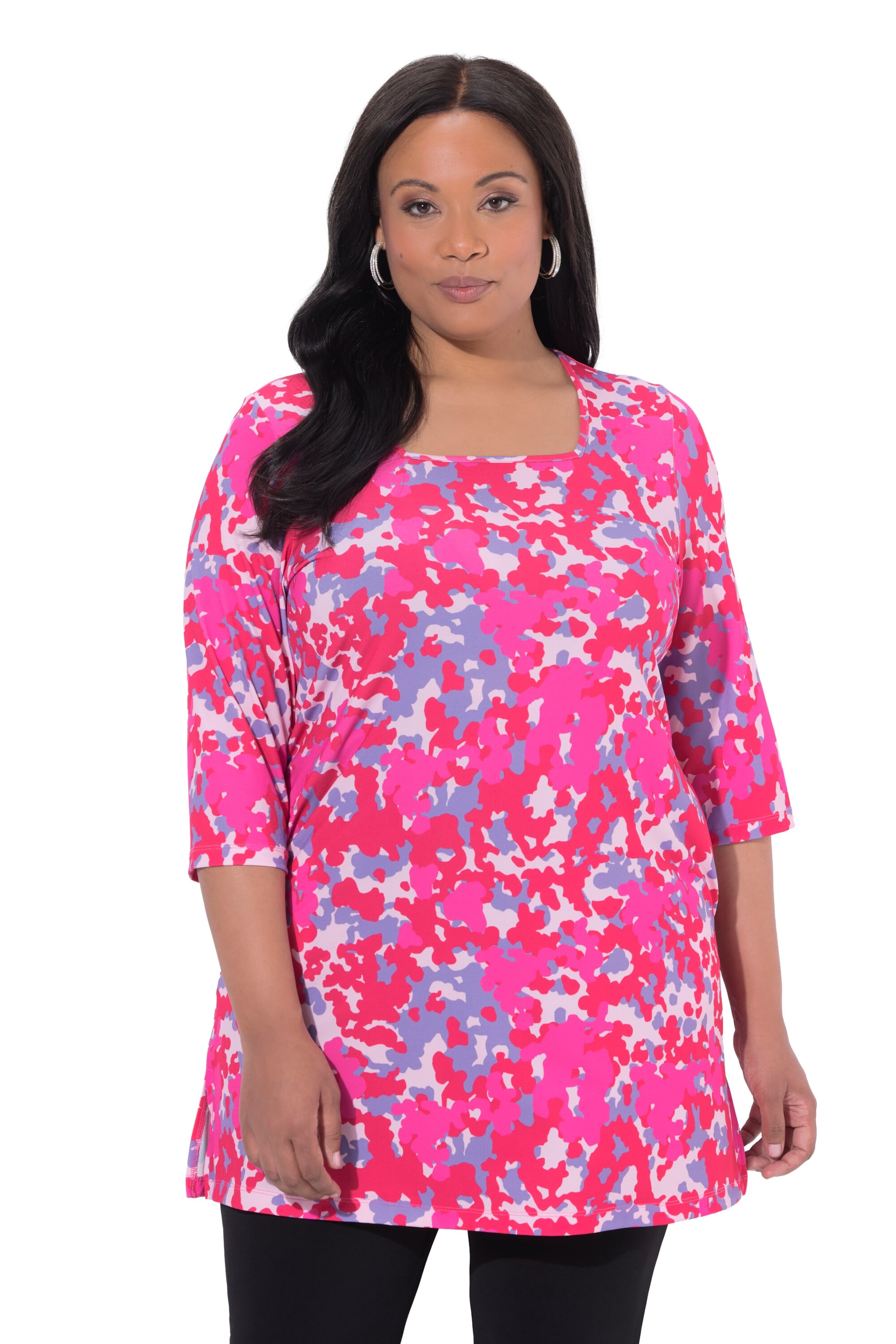 Ulla Popken Shirt in Pink: front