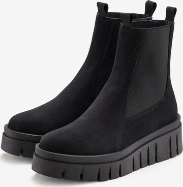 LASCANA Chelsea boots in Black