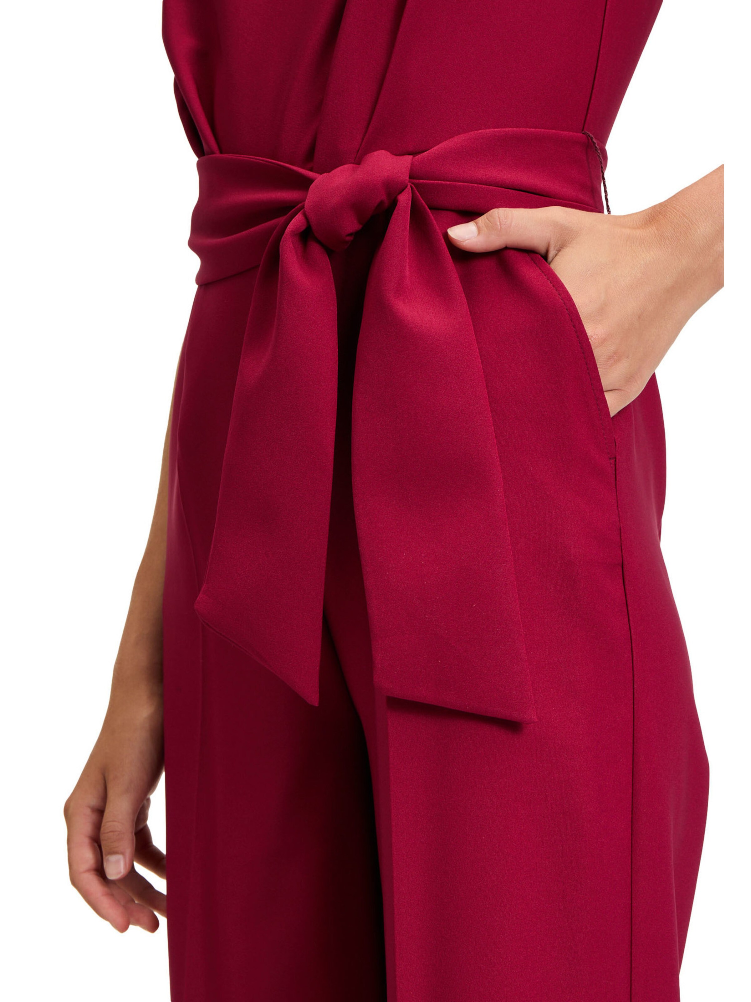 Betty Barclay Jumpsuit mit Eingrifftaschen in Lila