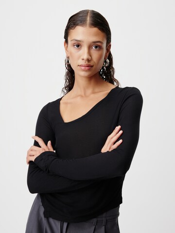 Maglietta 'Gleni' di LeGer by Lena Gercke in nero