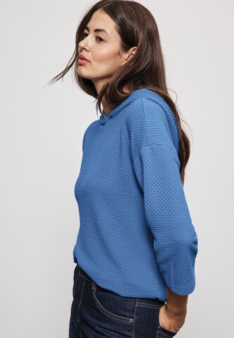 STREET ONE Sweatshirt in Blau