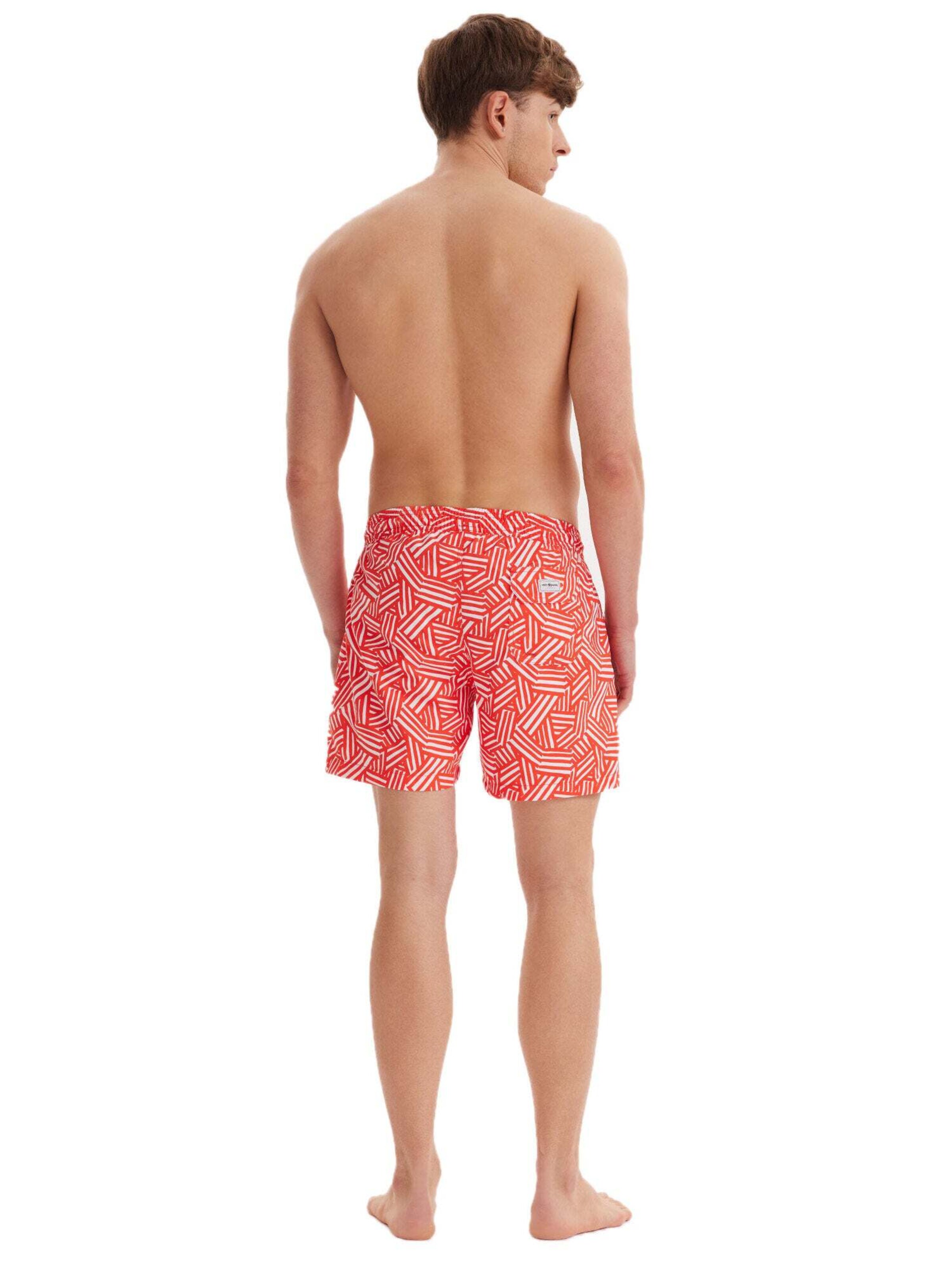 Shorts de bain 'GEOMETRIC' WESTMARK LONDON en orange