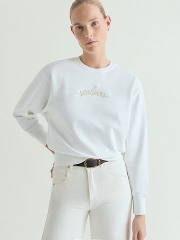 Scalpers Mikina ' ' – bílá