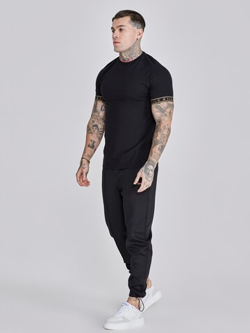 T-Shirt SikSilk en noir