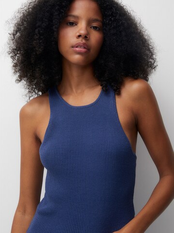 Pull&Bear Gebreide top in Blauw