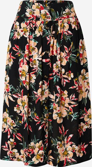 ROXY Jupe 'NEVER BEEN BETTER' en mélange de couleurs / noir, Vue avec produit