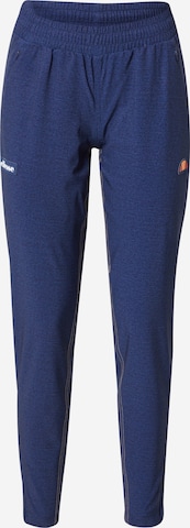 ELLESSE Tapered Broek 'Fredda' in Blauw: voorkant