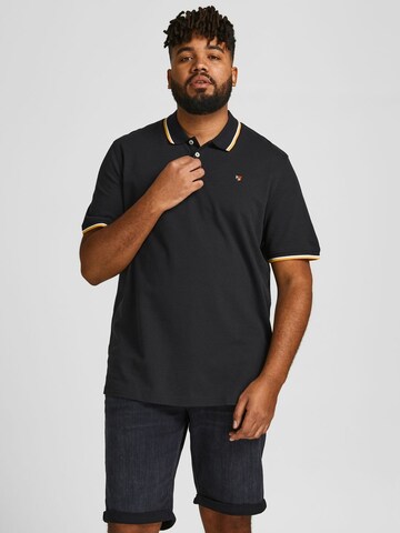 Jack & Jones Plus Shirt in Black: front